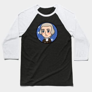 Patriot Portrait - Chibi George Washington Baseball T-Shirt